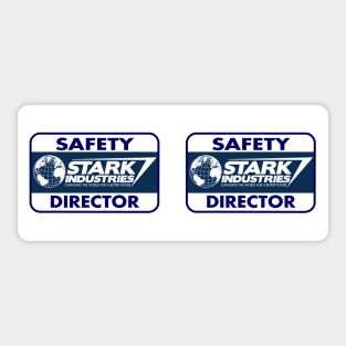 Safety First - Fictional Organizations Industrial Safety - Stark Ind. Sticker